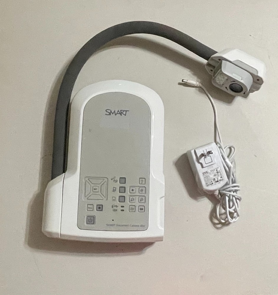 SMART Document Camera 450 Smarttech Power Tested – Great Condition