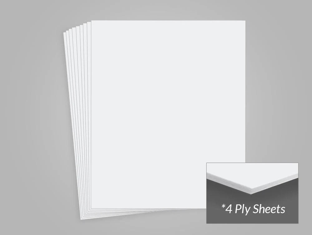 Gallery White Conservation Board 4 Ply 16x20 Archival Mat Board 25pk
