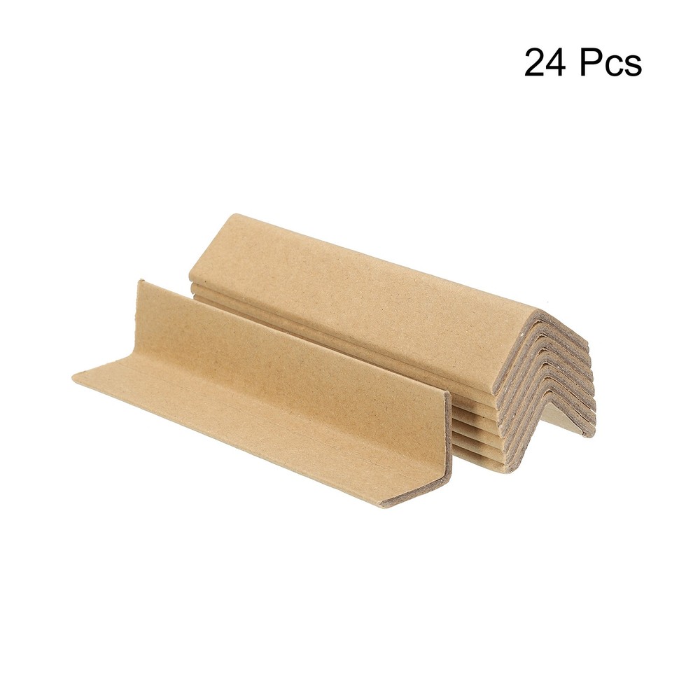 Adjustable Cardboard Corner Protector Package Frame 80x30mm Thick 3mm 24pcs