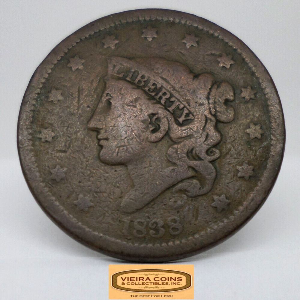 1838 Large Cent - #C30681NQ