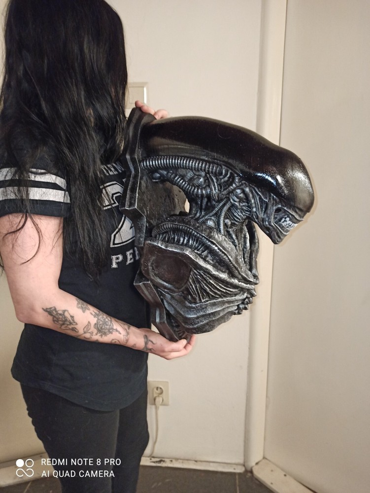 Xenomorph / Alien wall mount , bust / statue , mega size