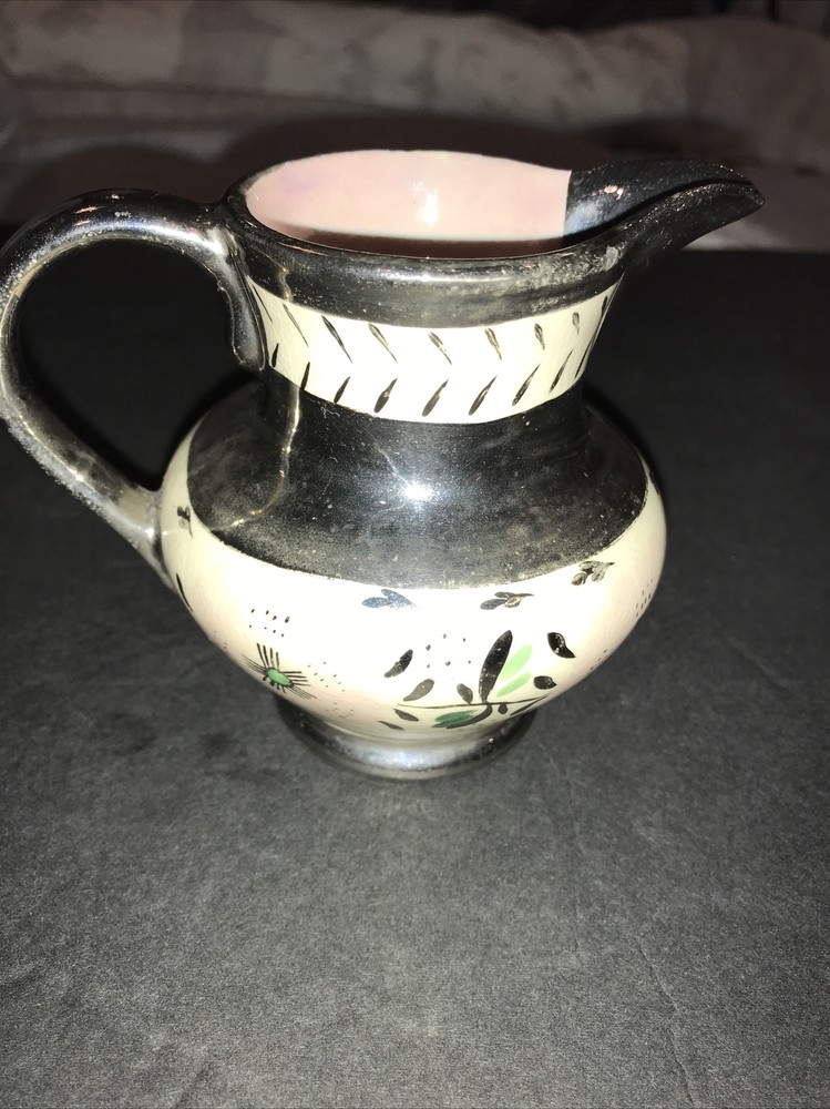 louis xv 4"pitcher silver And Light Pink. Beautiful