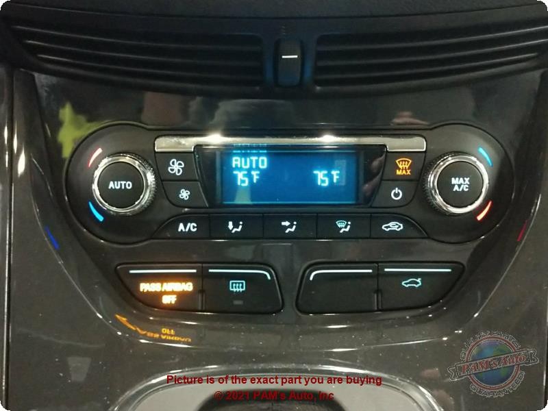 Used A/C Selector Switch fits: 2015 Ford Escape Front automatic temperature cont