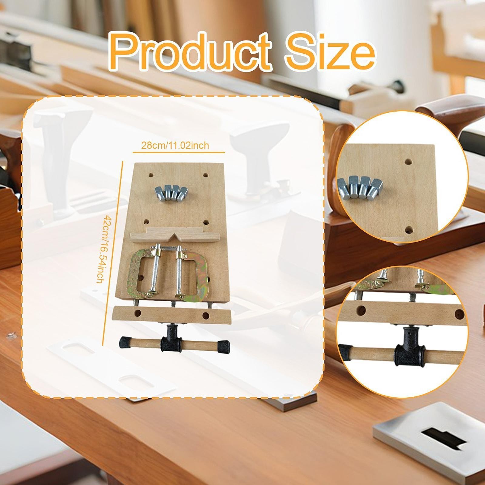 Wood Workbench Clamping Vise Fixed for Processing Wood Stable Carpenter Tool