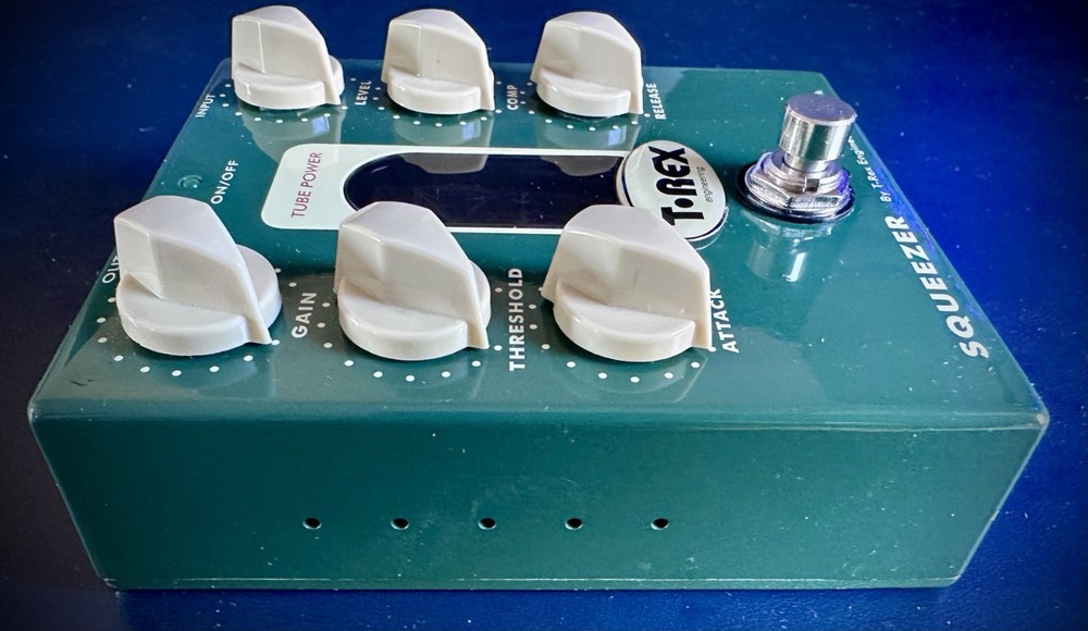 T-Rex Squeezer CUSTOM Compressor - TELEFUNKEN ECC83 Smooth Plates Berlin 06/1965