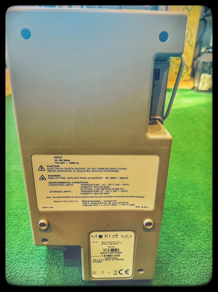 Moxi SelectAir Hybrid Pump Replacement