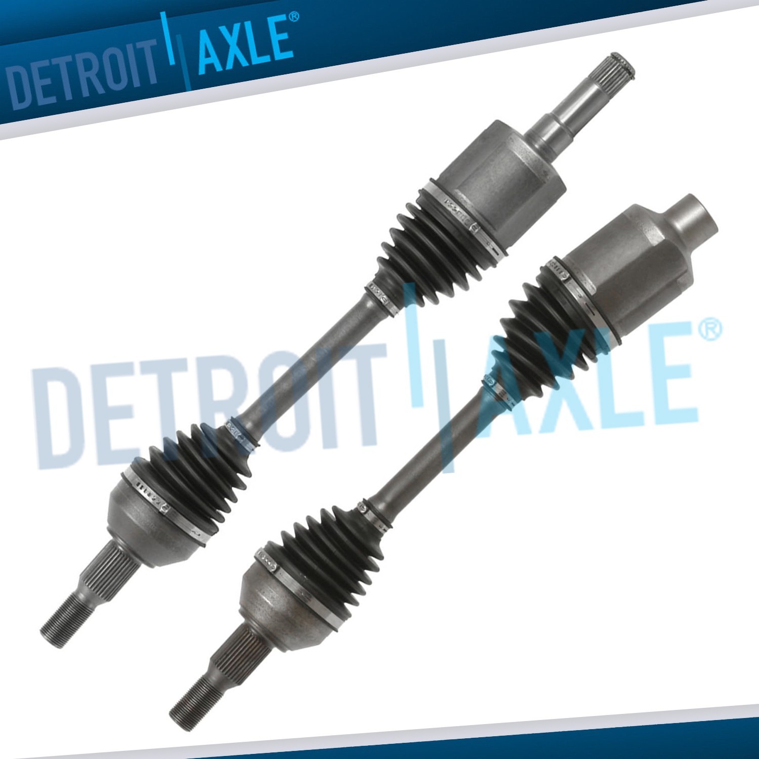Both (2) Front CV Axle Shaft Assembly Set For Chevrolet Traverse GMC Acadia