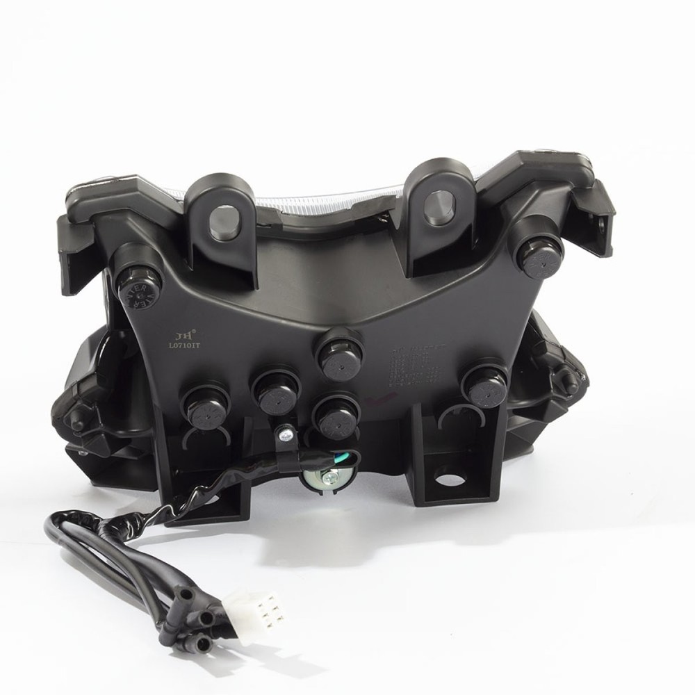 LED Headlight for LX500-J-E5, LX500-K-E5 ECE Compliant Headlight Assembly Black