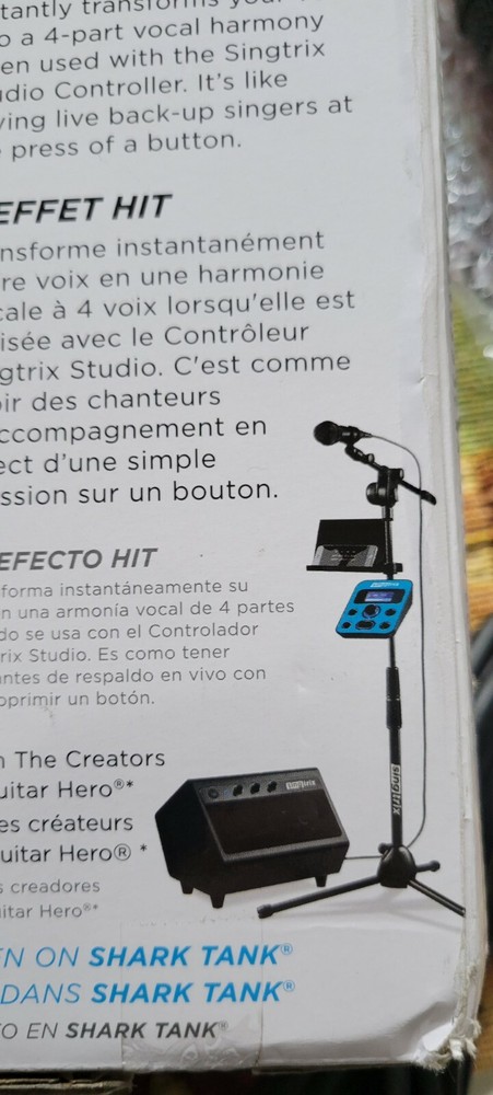 Professional Karaoke Machine Microphone With Hit Singtrix Additional Mic