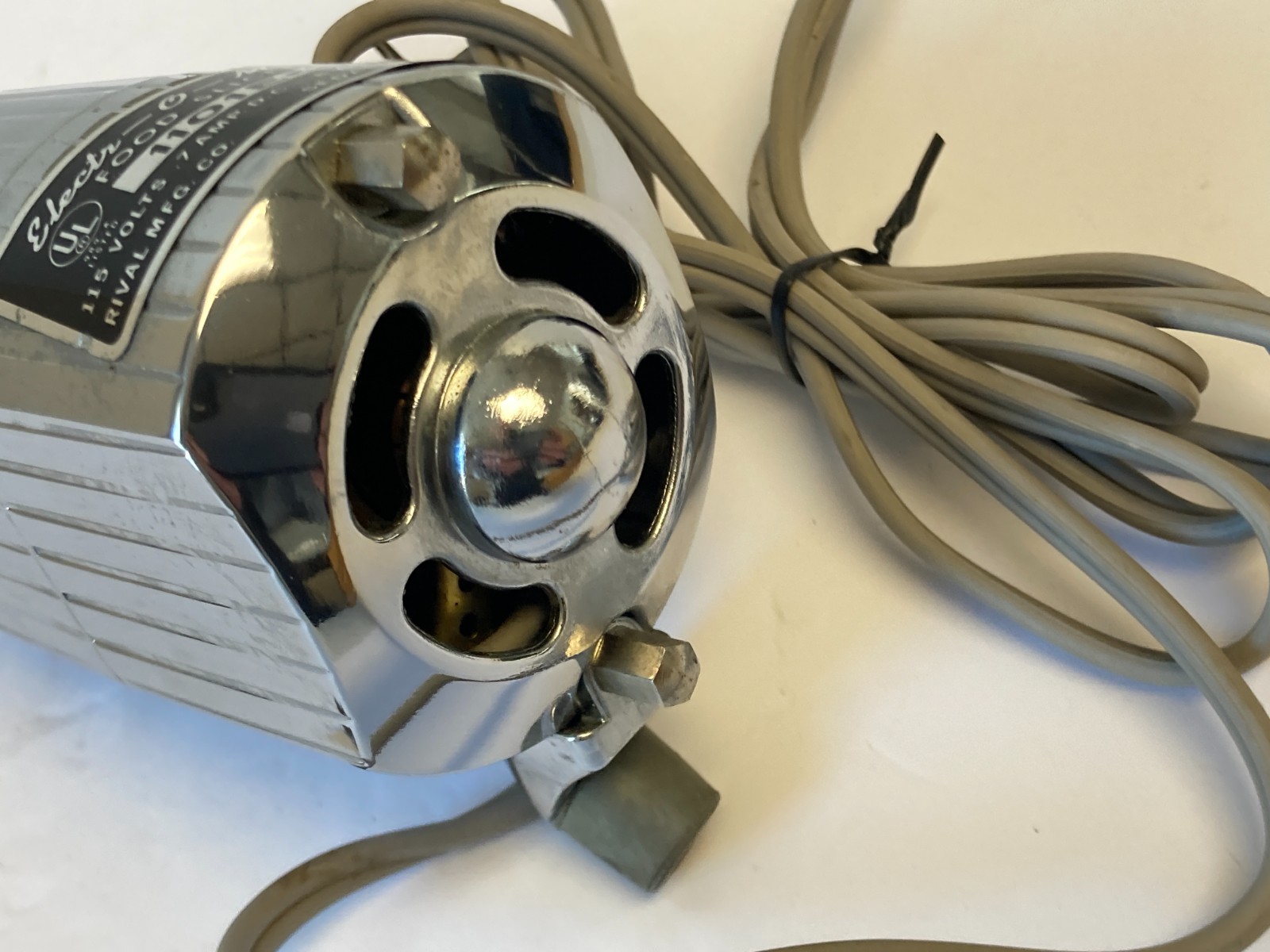 Rival Electr-O-Matic Electric Food Slicer Motor 1101E-2 Motor + Screw VIDEO