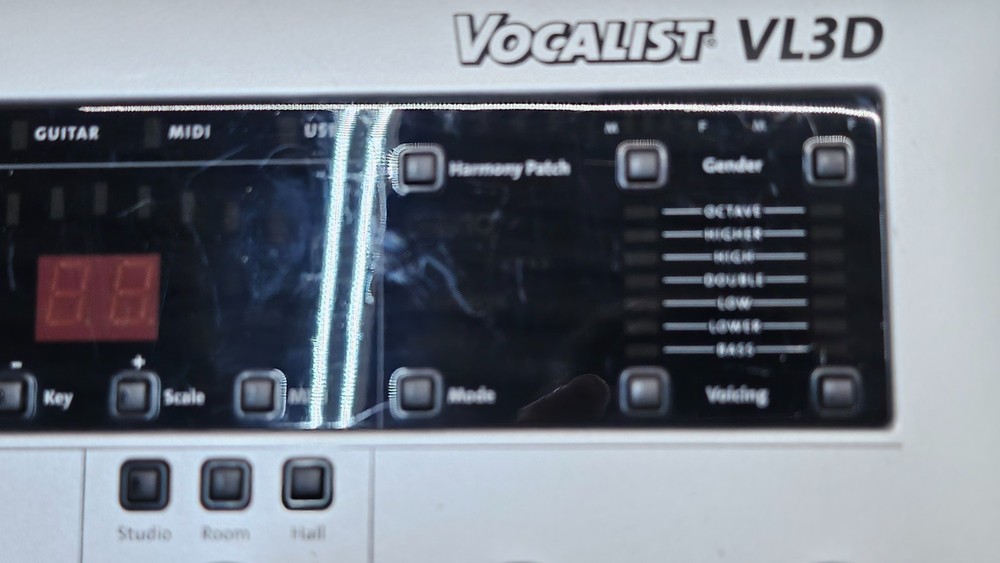 DigiTech Vocalist VL3D USA Made Vocal Harmony Processor