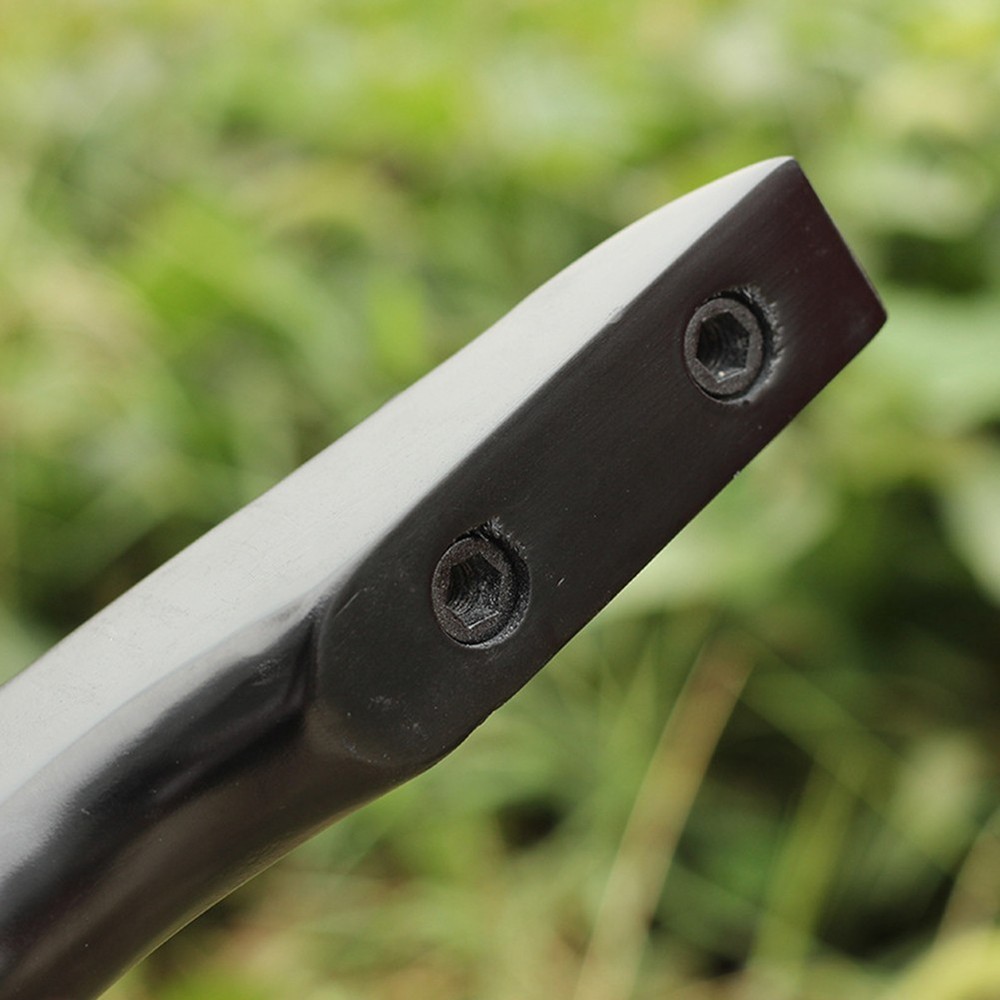 Split Straight Pull Bow Wooden Handle Ideal Lightweight Accessory at 350g