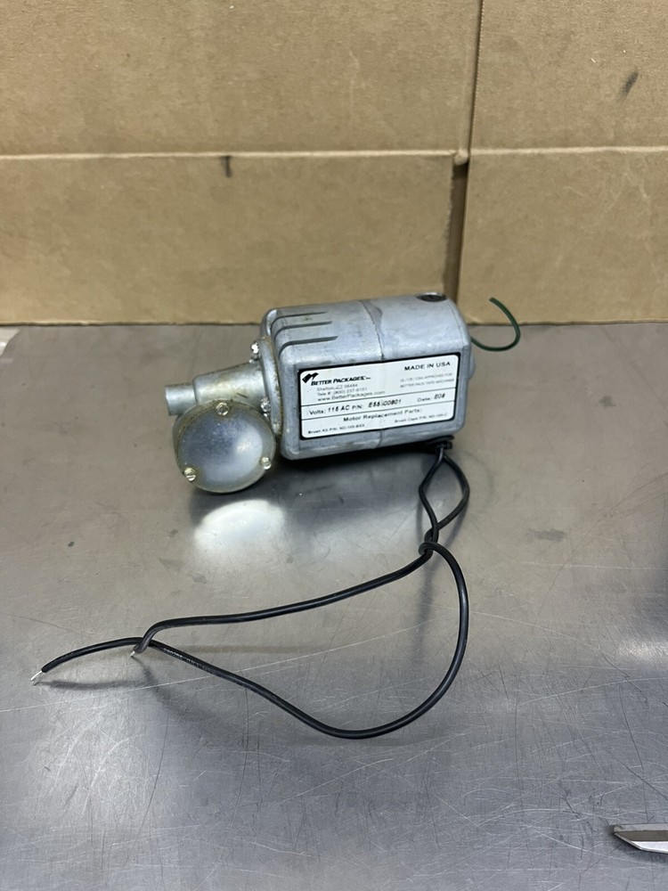 Better Pack Tape Machine Motor E55500801 Made In USA Tested