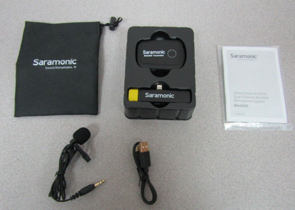 Saramonic Blink 500 B3 Digital Wireless Microphone System for iOS Devices (d)