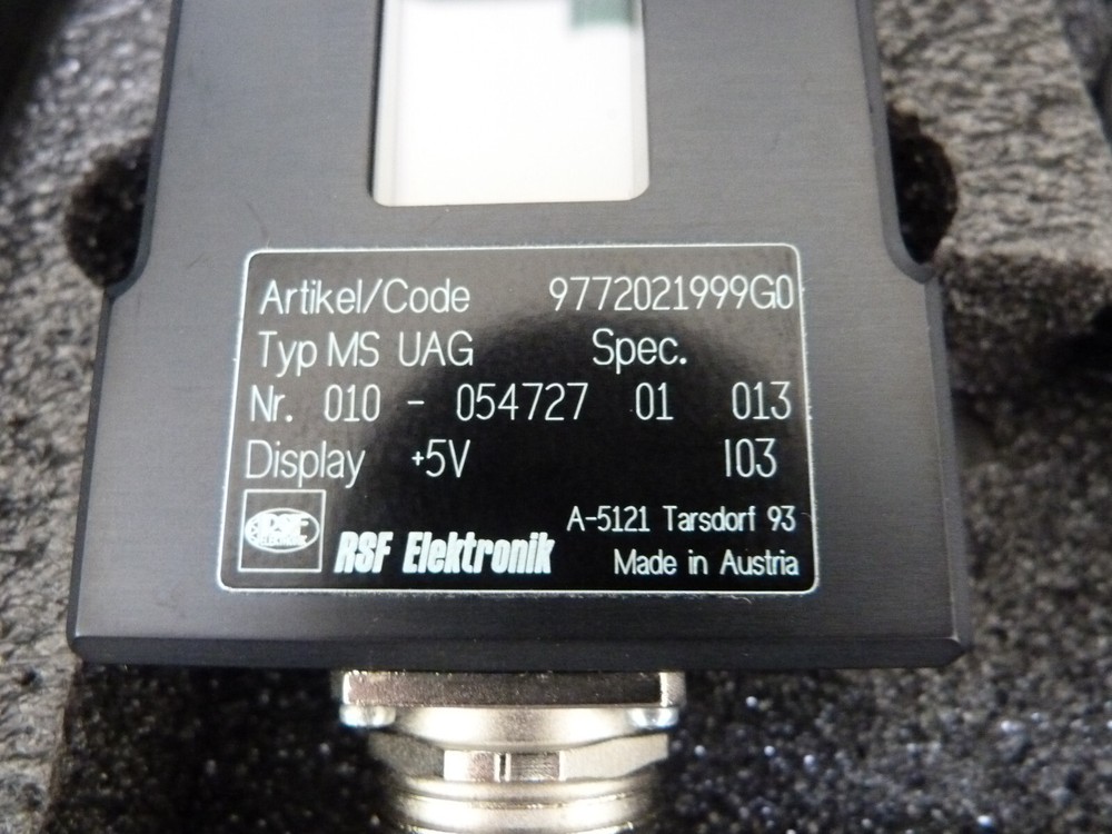 RSF ELEKTRONIK MS-UAG ELECTRONIC SET-UP BOX