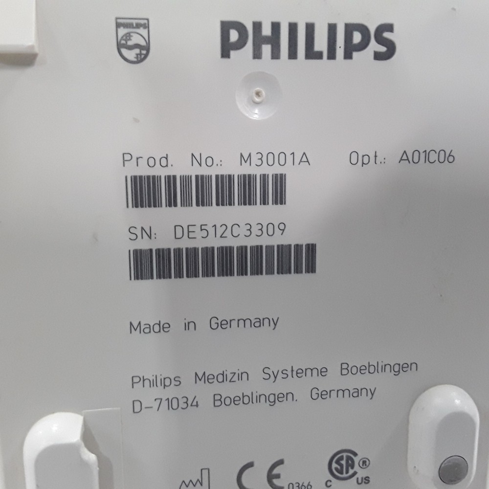 Philips M3001A-A01C06 Fast SpO2, NIBP, ECG, Temp, IBP MMS Module