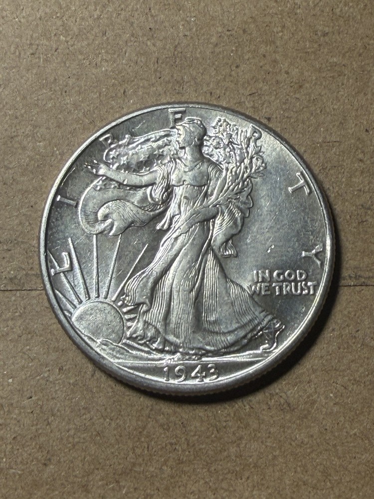 1943 Walking Liberty Half Dollar - As Shown! (#2247)