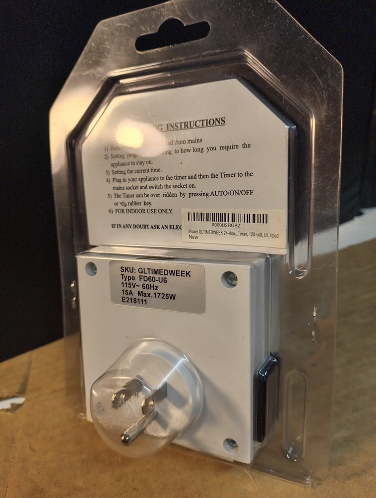 I Power 24 Hr Digital Timer Gltimedweek