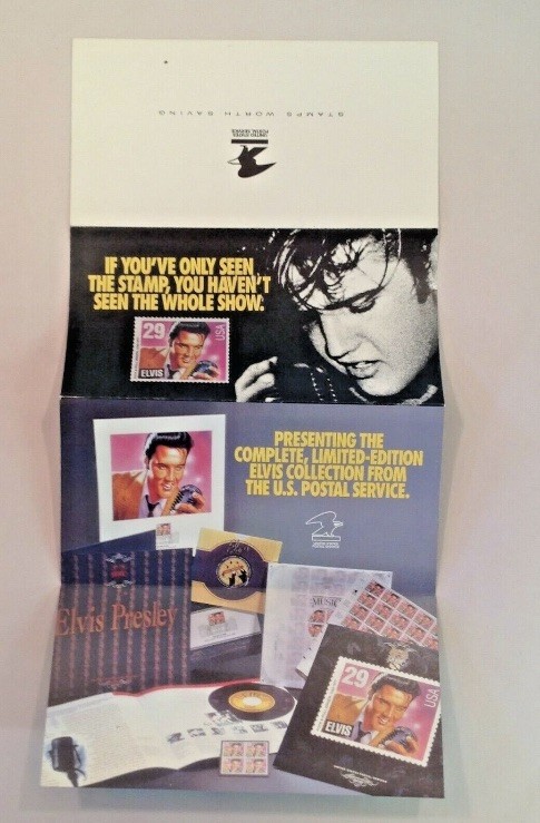 10! 1993 United States Postal Service Limited Edition Elvis Collection Order Set