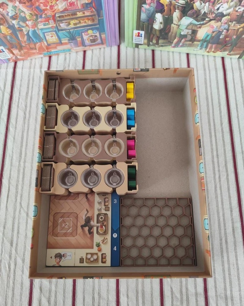 3D Printed Insert for Coffee Rush + Piece of Cake