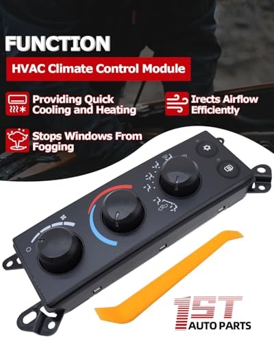1ST P55056569AC A/C Heater Climate Control Panel Compatible with Dodge RAM