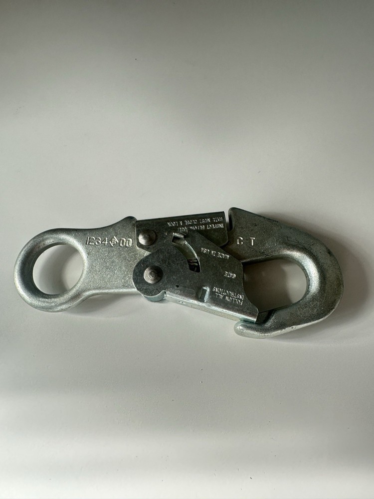 Self Locking Snap Hook Proof Tested @ 5000 LBS Forged Hook USA New