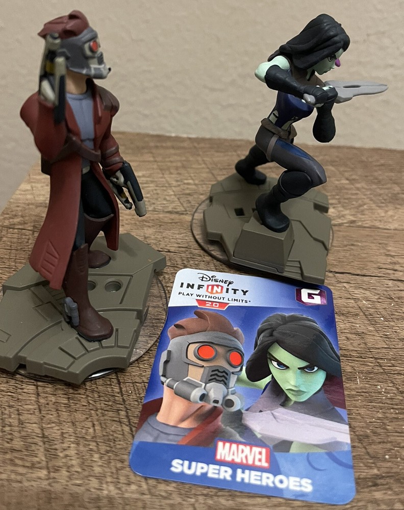 Disney Infinity 2.0 Characters 2 Marvel Nova Gamora Code Card