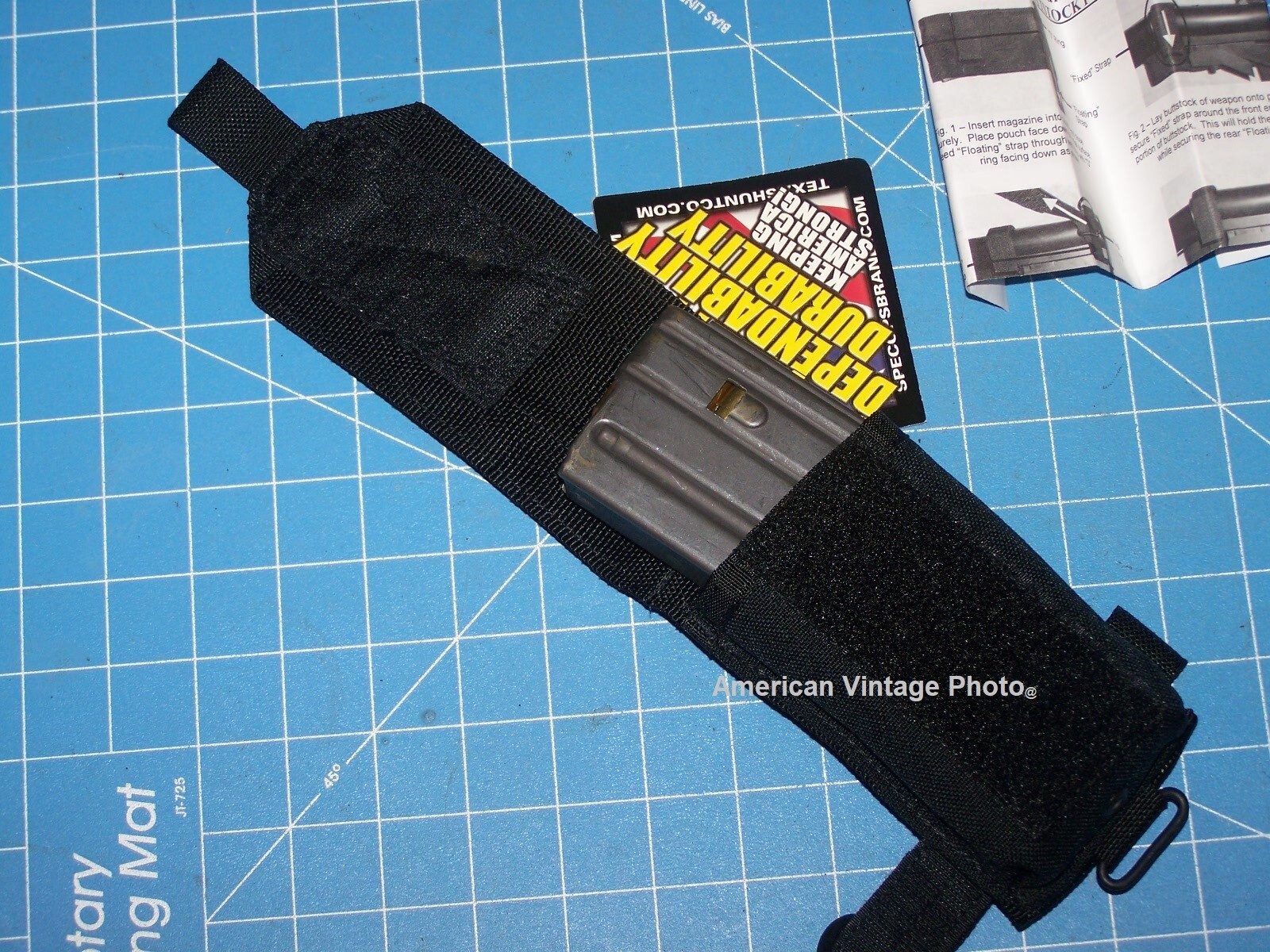 Pouch ButtStock Mag 30 Rnd SPECOPS Collapsible Military Genuine Issue Made USA