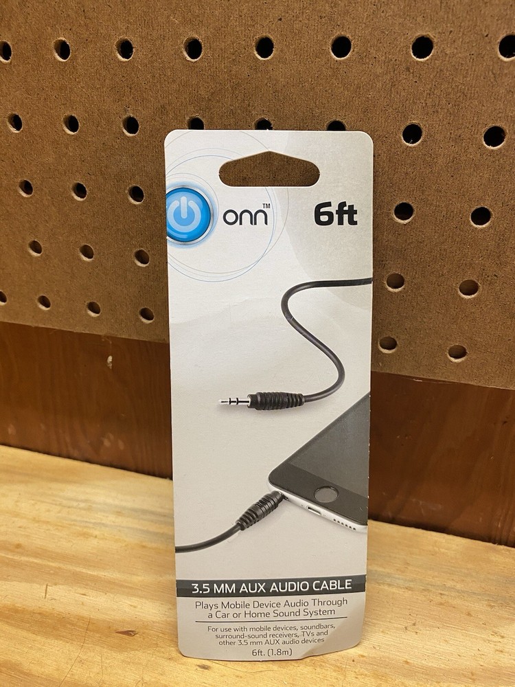 ONN 3.5mm  Aux Audio Cable