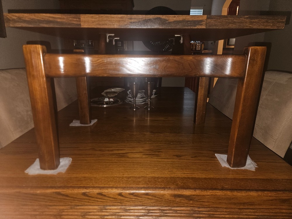 Mid Century Modern Jens Risom Side Table with Formula laminate top Beautiful