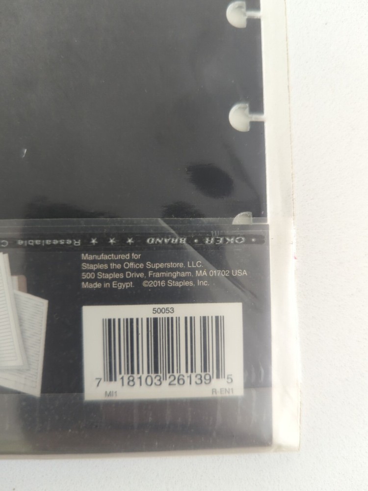 ARC Poly Cover Set 5005 Customizable Notebook System STOP DREAMING START Doing