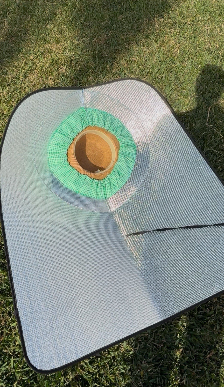 42 In Extra-Wide Brim Sun Hat Reflective Protection Shield