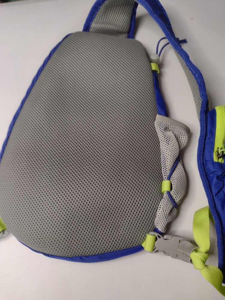 Eddie Bauer Ripstop Shoulder Sling Pack Backpack Crossbody Pockets A12