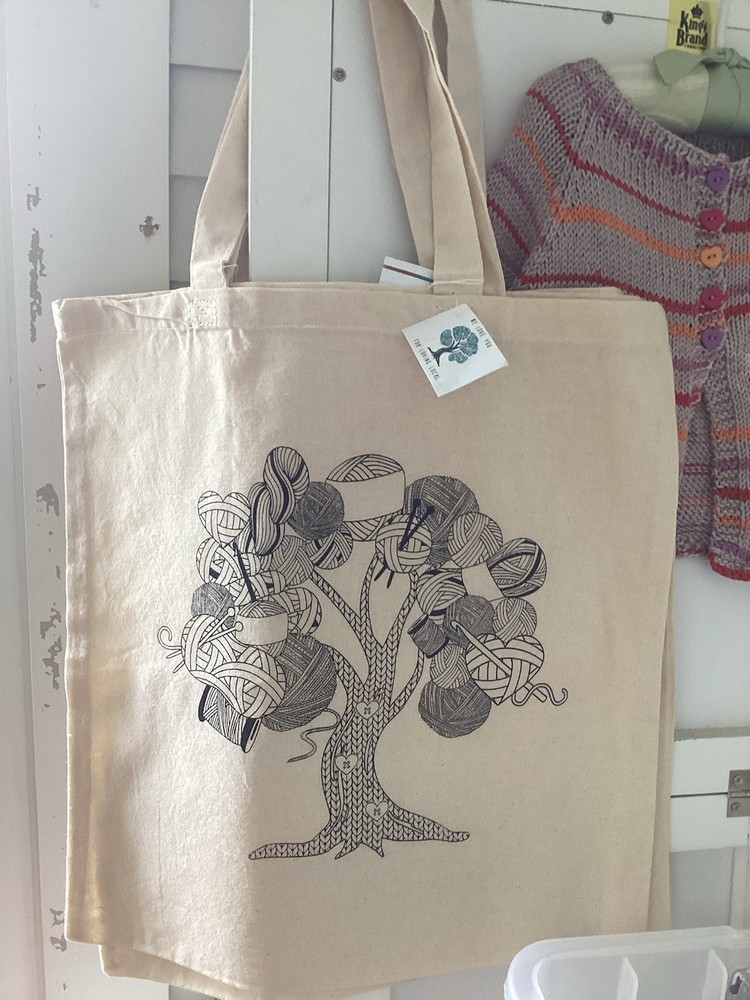 Canvas Yarn Tote