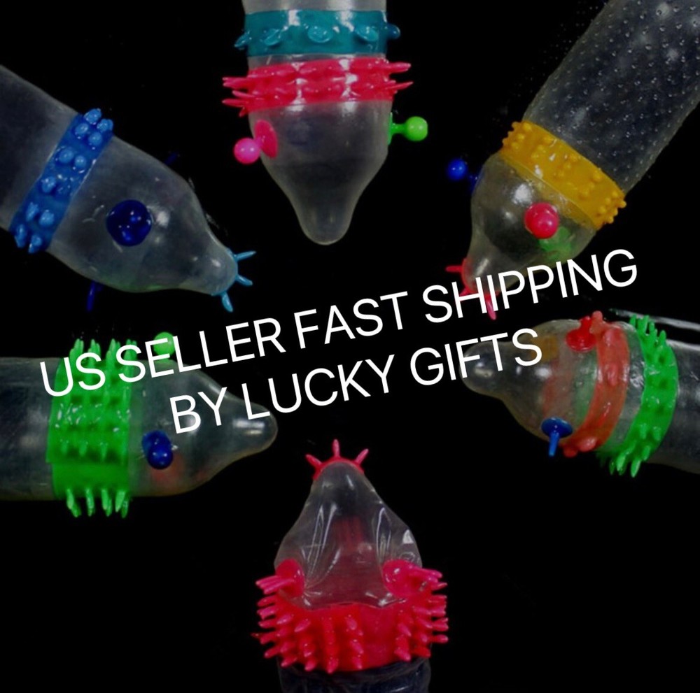 24pc Sensitive Orgasm Thin Latex Condoms Dotted Ribbed Stimulate Vaginal