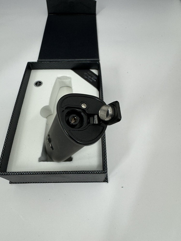 Vector AZTECH - Wind Resistant Large Single Jet Torch Lighter - Black - New