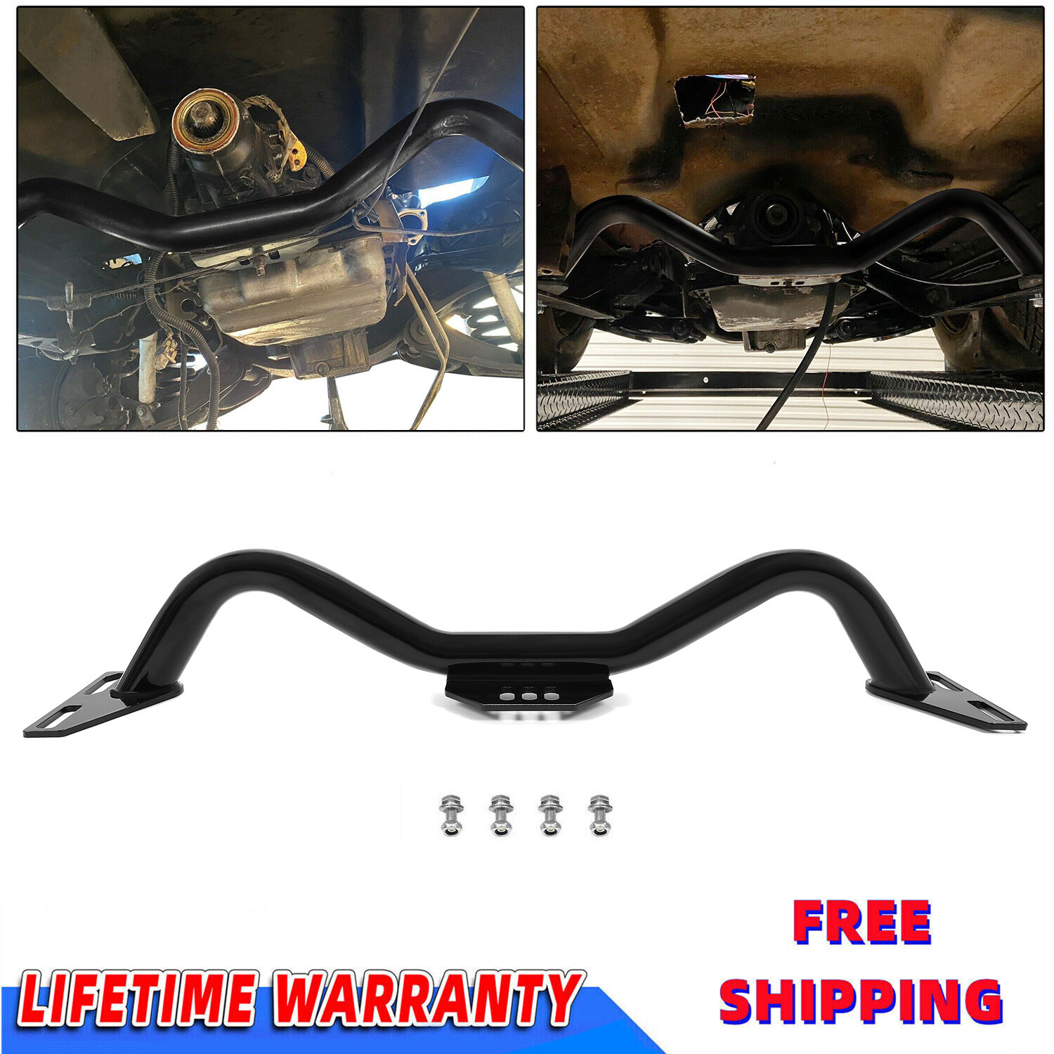 For 63-87 Chevy / GMC C10 C20 2WD Trucks Adjustable Transmission Crossmember