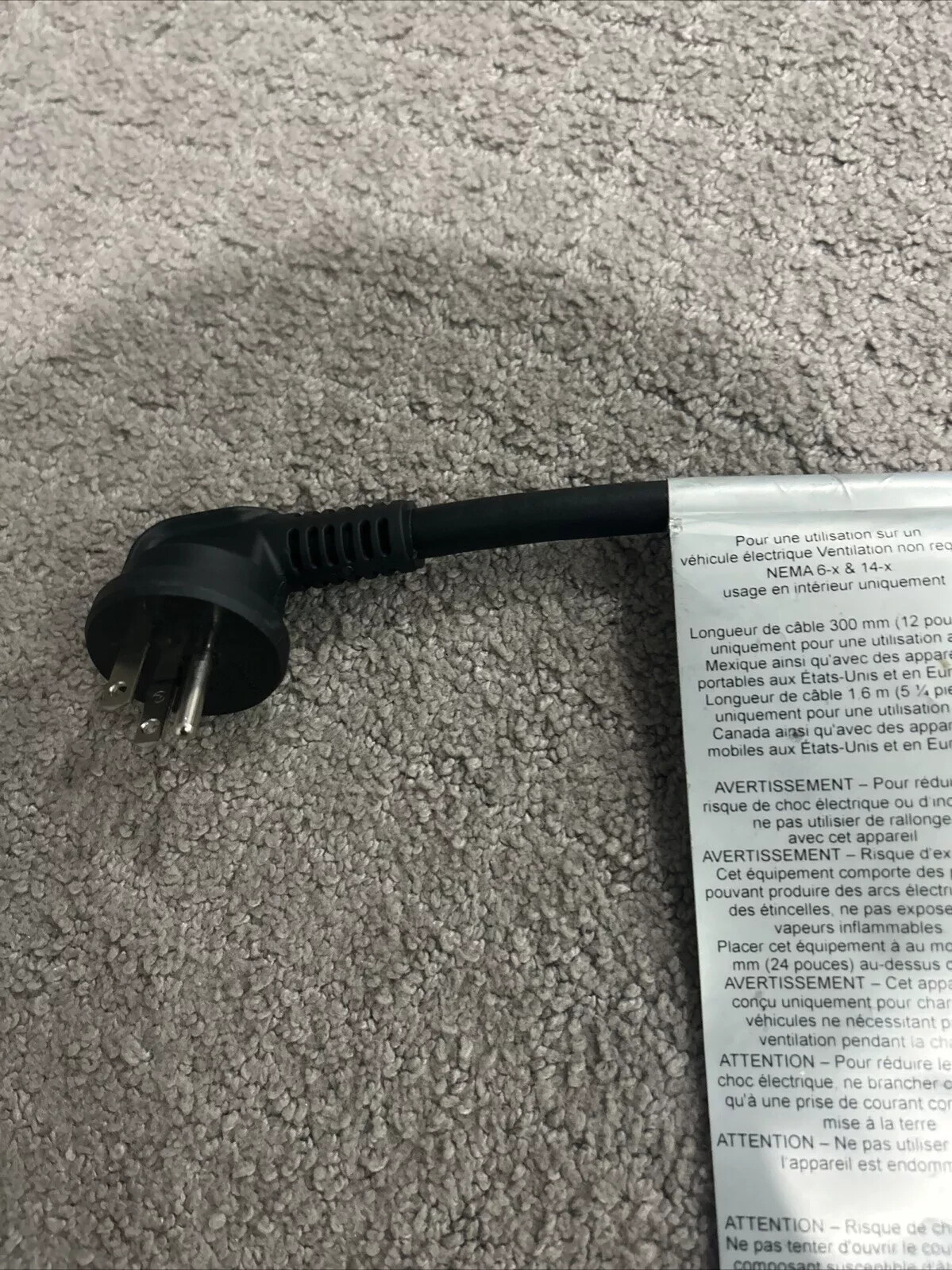 Porsche Audi NEMA 5-15 EV Charger adapter Charging plug Universal station 120v