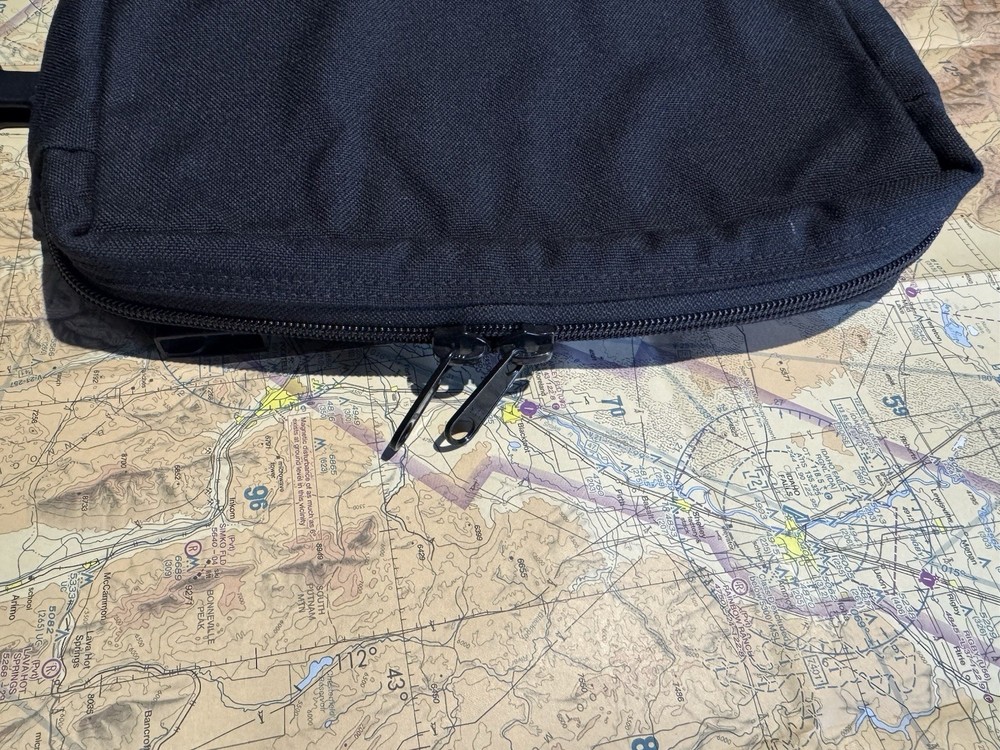 Tactical Mini Chest Rig Front Pouch Black With Buckles