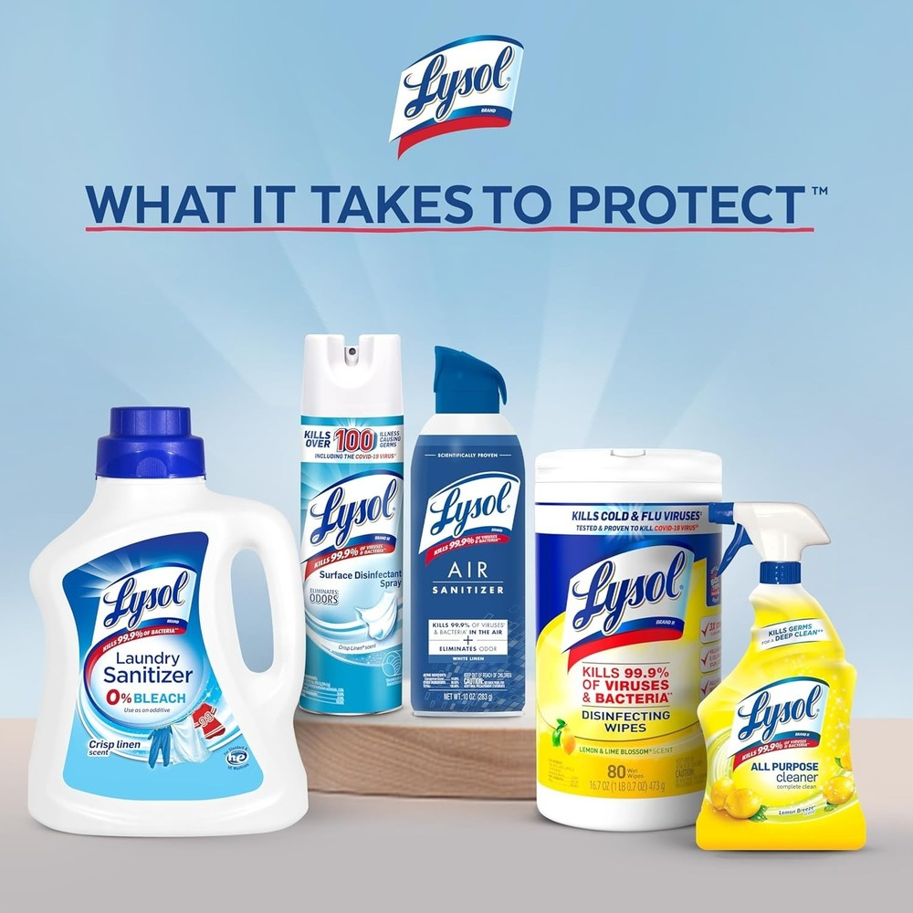 Lysol Disinfecting Wipes Bundle, 80 Count