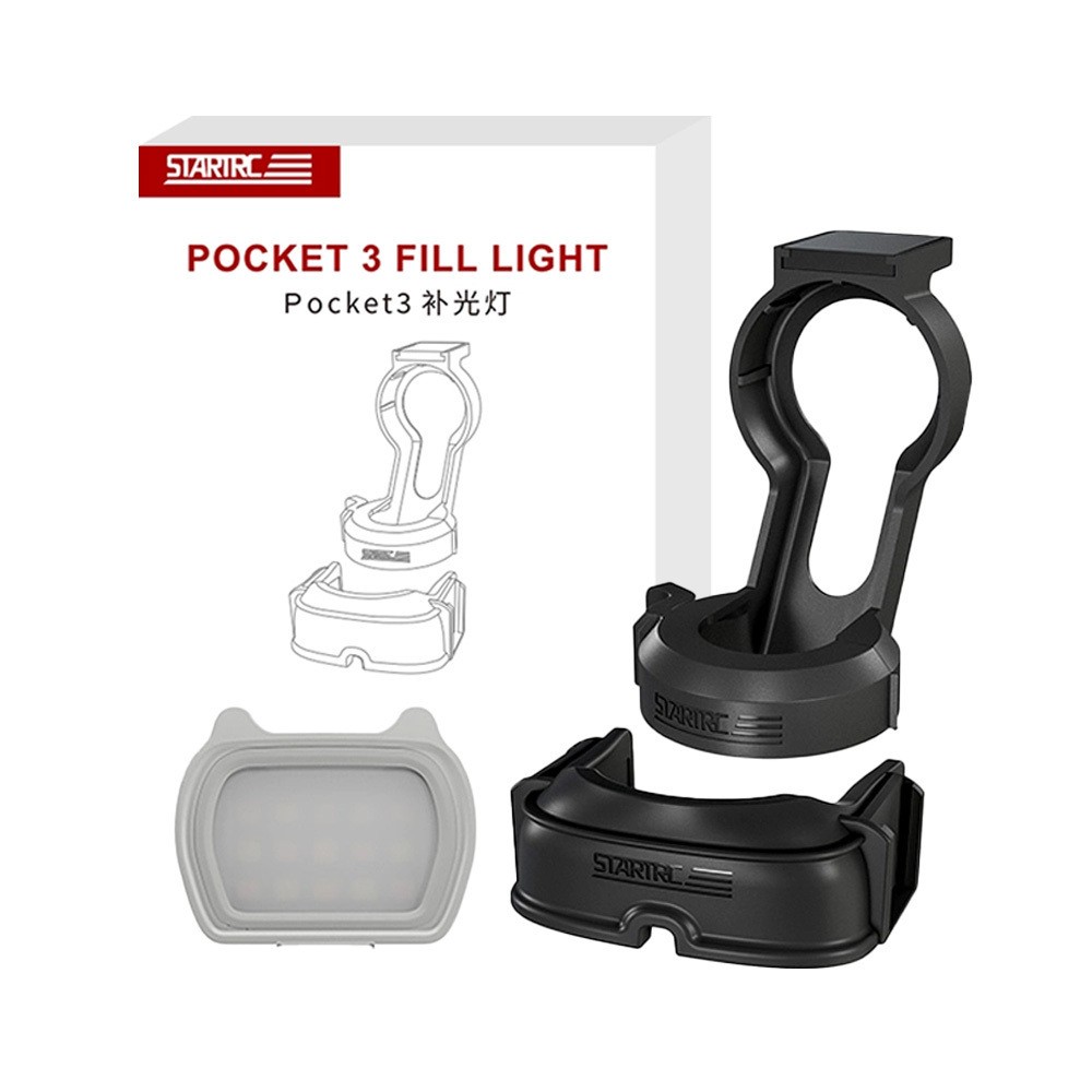 STARTRC Universal Magnetic Fill Light with Bracket