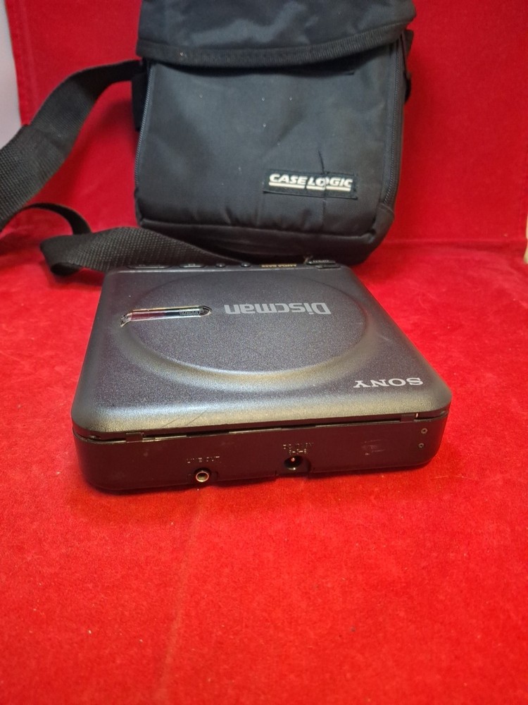 Vintage Sony Discman D-22 CD Player Working E5