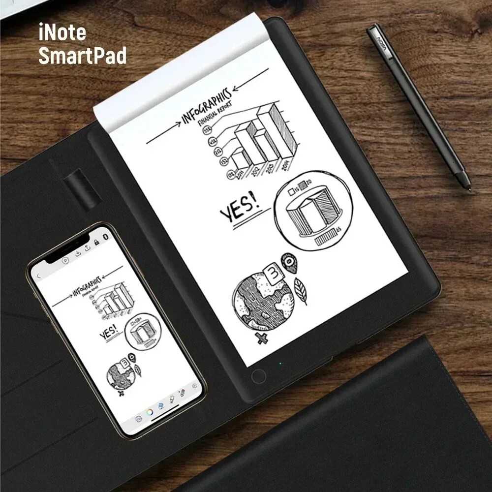 ROYOLE Bluetooth Digital Writing Smart Notepad Notebook