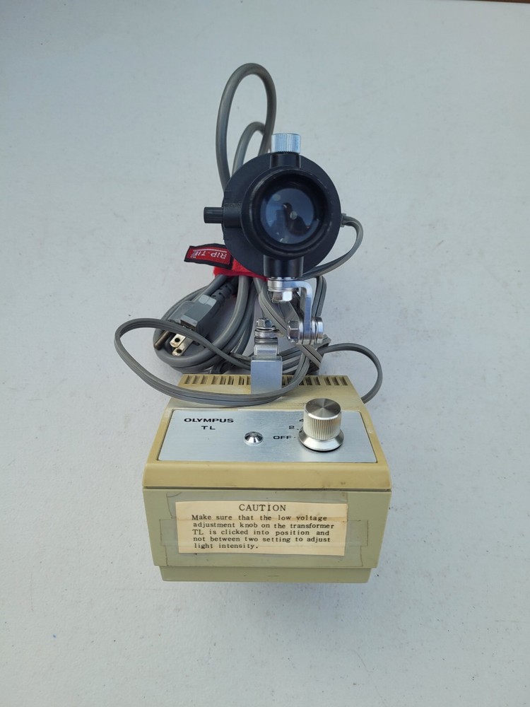 OLYMPUS Microscope illuminator Model TL Tested Working Original TL (TL1)