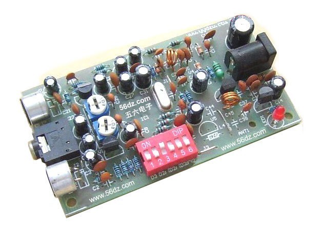 Digital FM Transmitter Radio players Station 0.1W PLL Stereo BH1417F Kit