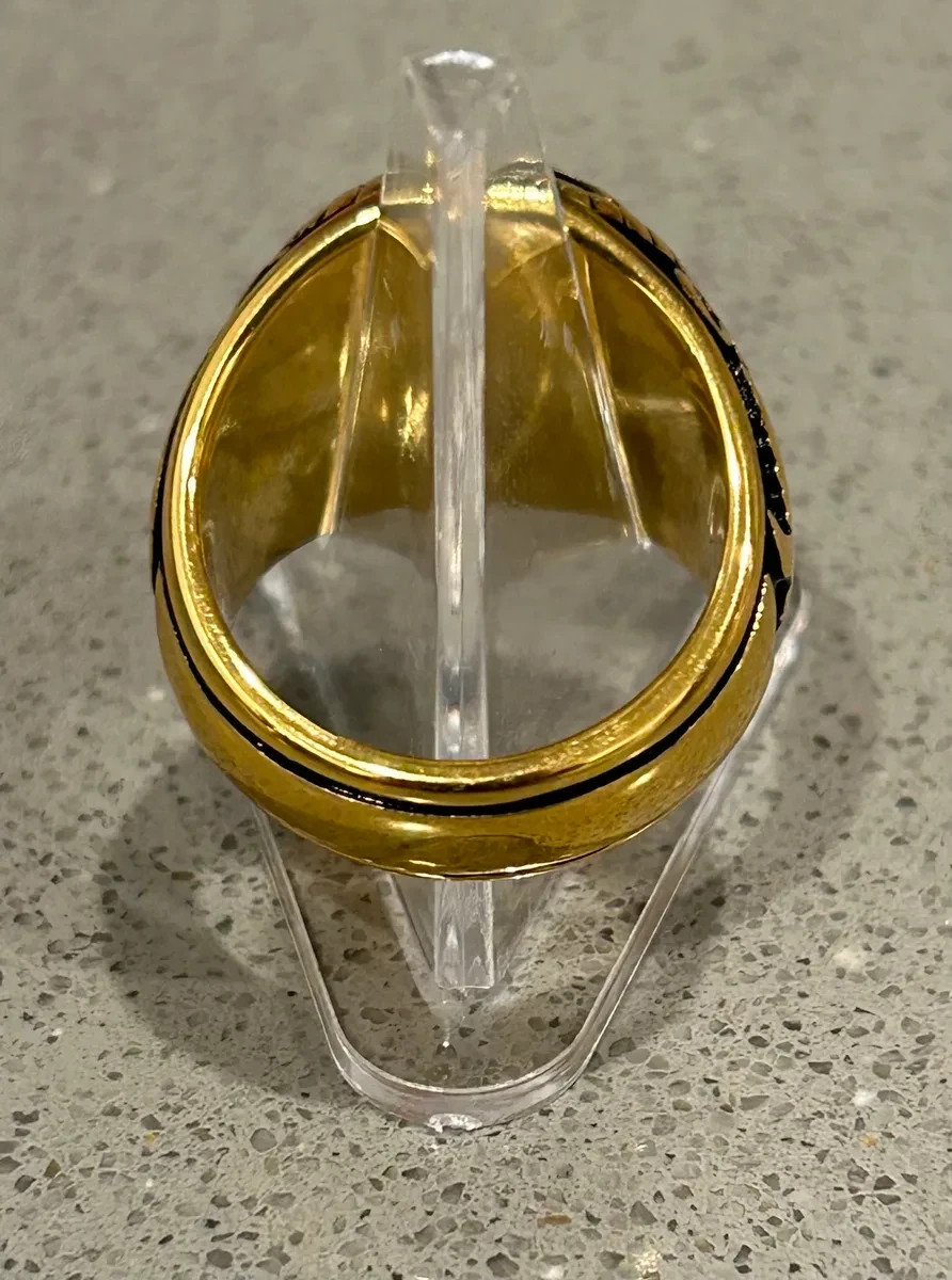 Superman Smallville red Kryptonite Class ring prop replica Tom Welling Clark