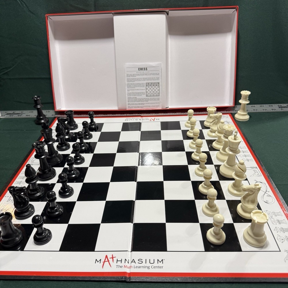 Mathnasium Chess Board Game Learning Educational Math Homeschool Ships Free