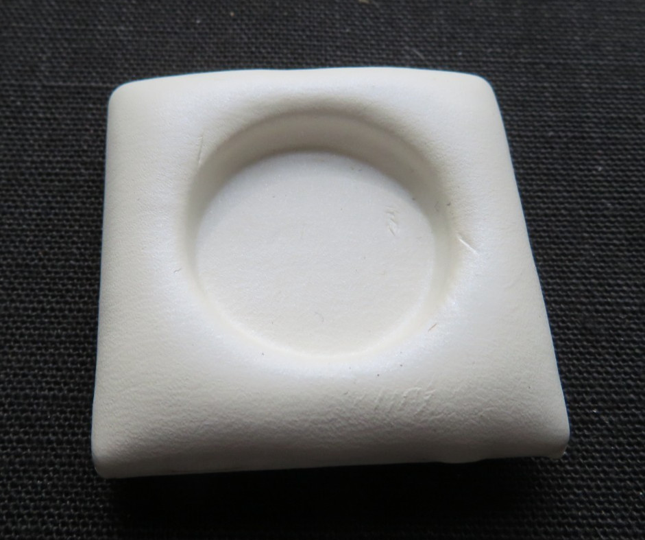 Lot of 60- 1.5 x 1.5 Pandora White Charm Holder w. Tops Inserts Tray Display