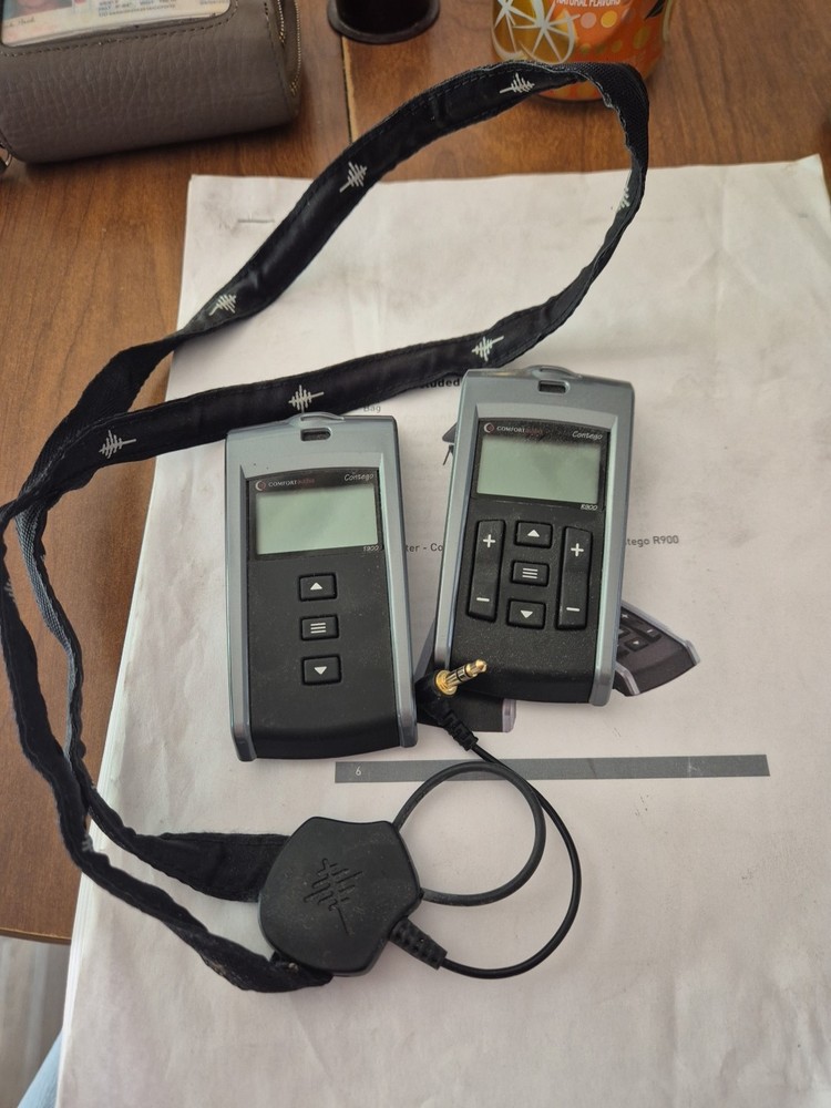 Conntego T900 Transmitter & R900 Receiver Tour Guide System + Neck Loop – Untest