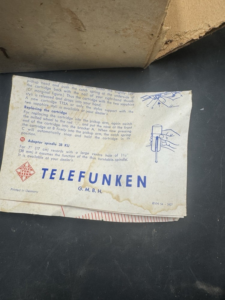 VINTAGE TELEFUNKEN Control Board?